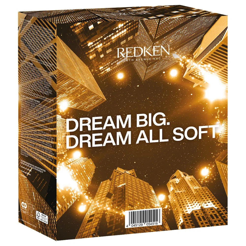 Redken All Soft XMAS Set - Shampoo 300 ml + Conditioner 300ml + Heavy Cream 250ml