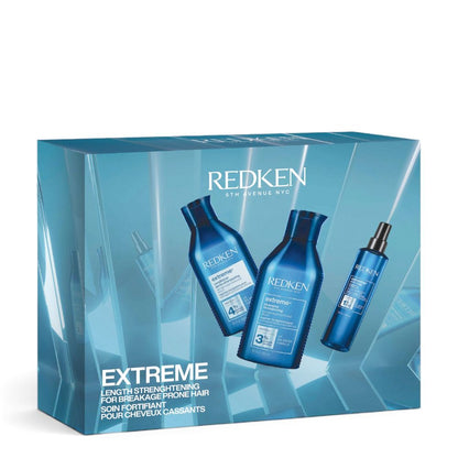 Redken Extreme Holiday Set – Shampoo 300 ml + Conditioner 300 ml + Anti-Snap 250 ml