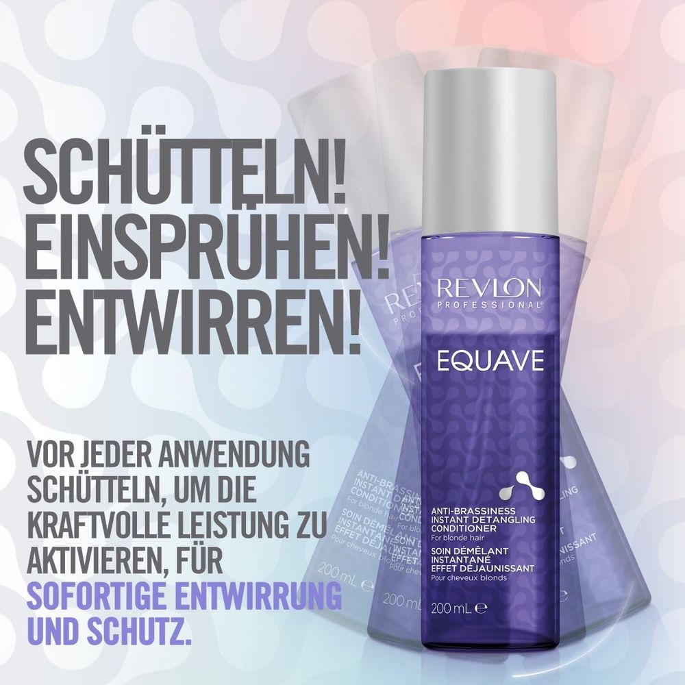 Revlon Equave Revitalisant Démêlant Instantané Anti-Brassiness 200 ml