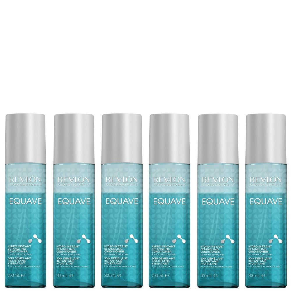 Revlon Equave Hydro Instant Detangling Conditioner 6x 200 ml