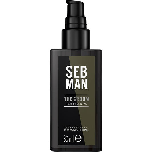 Sebastian SebMan The Groom 30ml - Hair &amp; Beard Oil