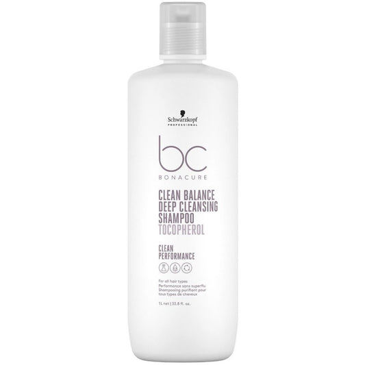 Schwarzkopf BC Bonacure Clean Balance Deep Cleansing Shampoo 1000 ml