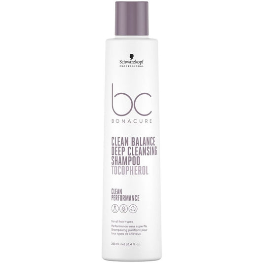 Schwarzkopf BC Bonacure Clean Balance Deep Cleansing Shampoo 250 ml