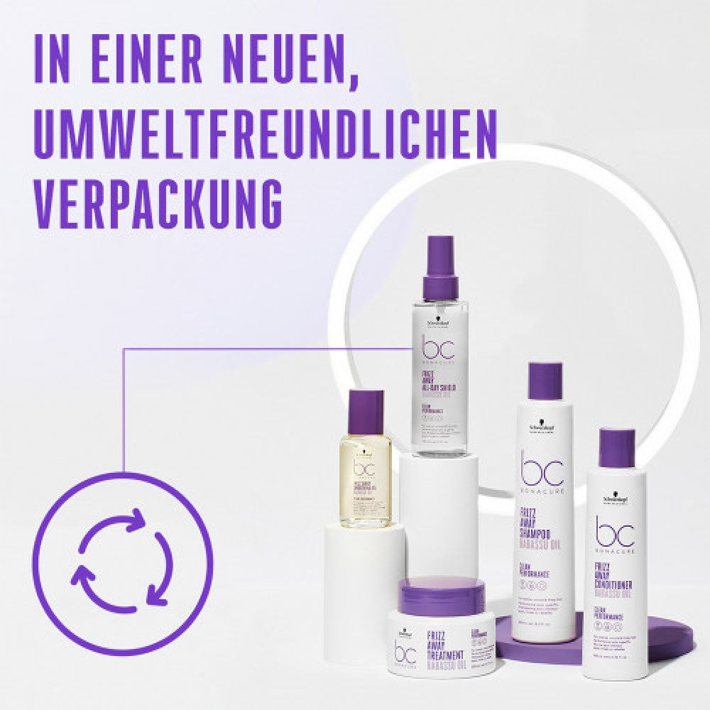 Schwarzkopf BC Bonacure Frizz Away Shampoo 1000 ml