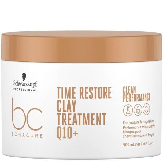 Schwarzkopf BC Bonacure Q10 Time Restore Clay Treatment 500 ml