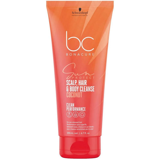 Schwarzkopf BC Sun Protect 3-in-1 Scalp, Hair & Body Cleanse 200 ml