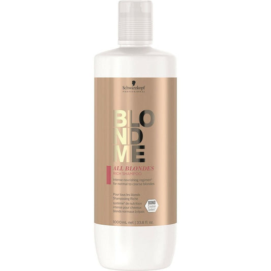 Schwarzkopf Blondme All Blondes Rich Shampoo 1000 ml
