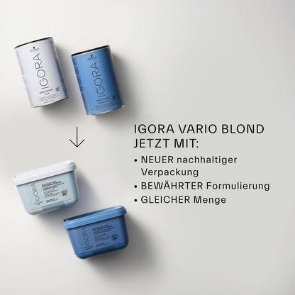 Schwarzkopf Professional Igora Vario Blond Plus Powder Lightener 450 g - Neu