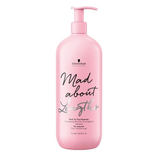 Schwarzkopf Mad About Lenghts Root To Tip Cleanser 1000ml - Shampoo