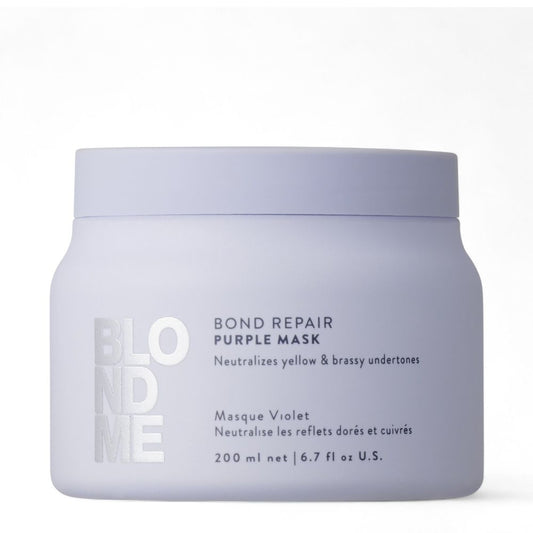 Schwarzkopf Professional Blondme Bond Repair Purple Mask 200 ml