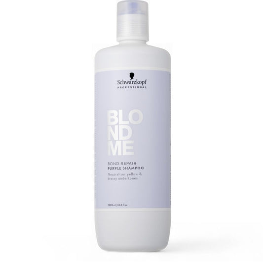 Schwarzkopf Professional Blondme Bond Repair Purple Shampoo 1000 ml