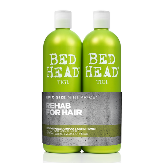Tigi Bed Head Re-Energize Tween Duo Shampoo 750ml + Conditioner 750ml