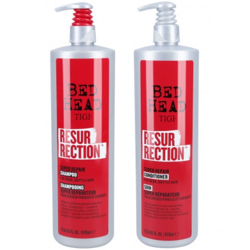 Tigi Bed Head Resurrection Duo - Shampoo 970 ml + Conditioner 970 ml