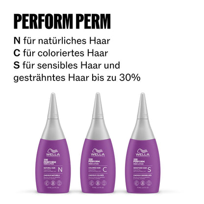 Wella Professionals Pro+ Perform Perm Lotion N 75 ml - für normales Haar