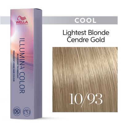 10/93 hell-lichtblond cendre-gold