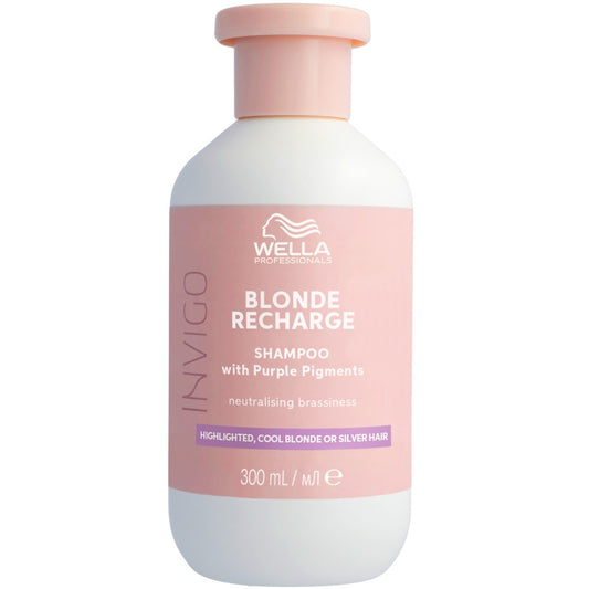 Wella Professionals Invigo Blond Recharge Shampoo 300 ml - NEU