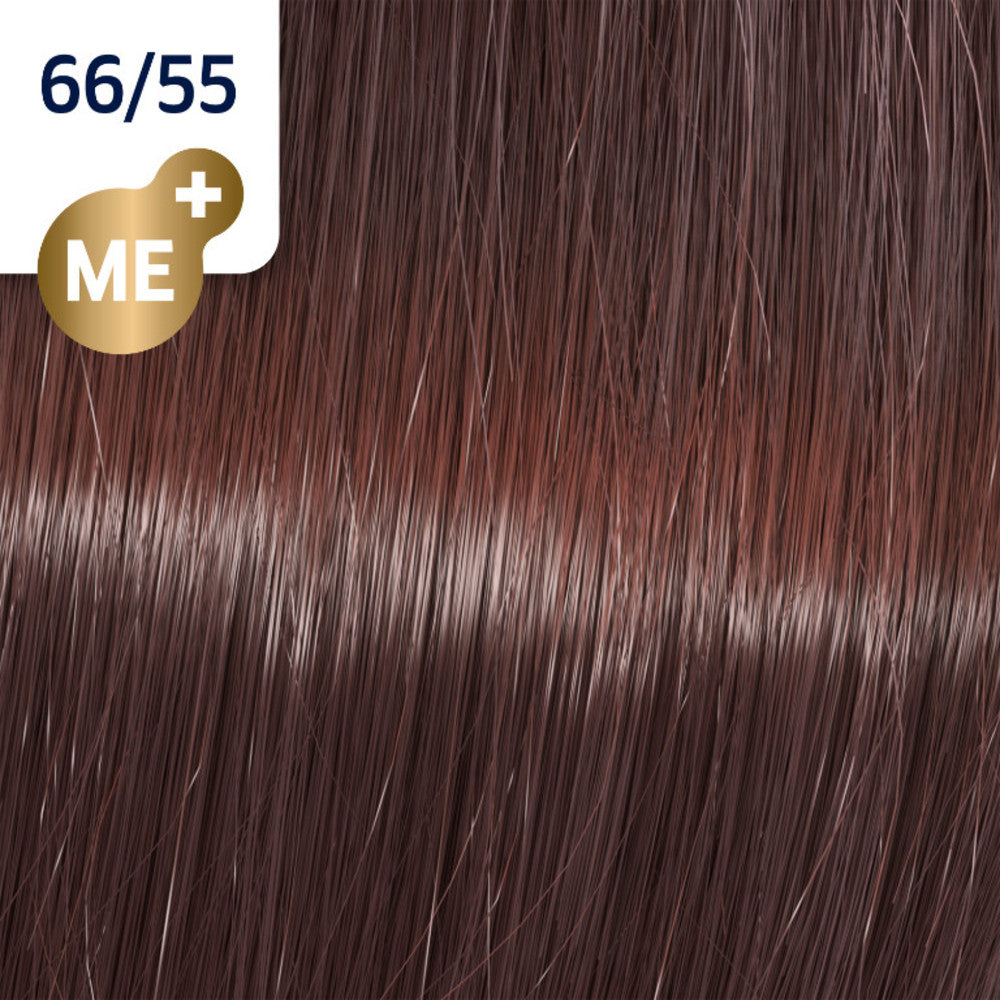 66/55 dunkelblond intensiv mahagoni-intensiv