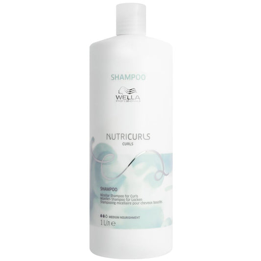 Wella Professionals NutriCurls Mizellen-Shampoo für Locken 1000 ml - NEU