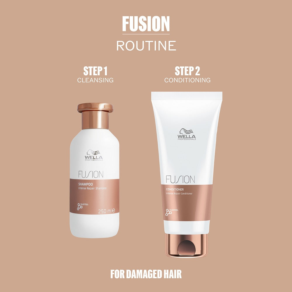 Wella Professionals Fusion Intense Repair Geschenkset - Shampoo 250 ml + Conditioner 200 ml
