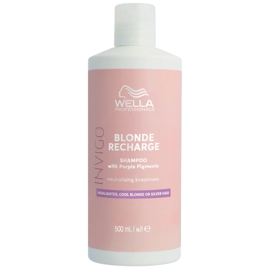 Wella Professionals Invigo Blond Recharge Shampoo 500 ml - NEU