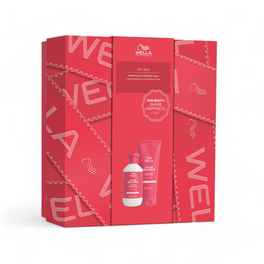 Wella Professionals Invigo Color Brilliance Xmas Duo Box - Shampoo 300 ml + Conditioner 200 ml