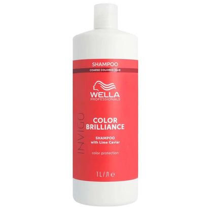 Wella Professionals Invigo Color Brilliance Shampooing Cheveux Épais 1000 ml