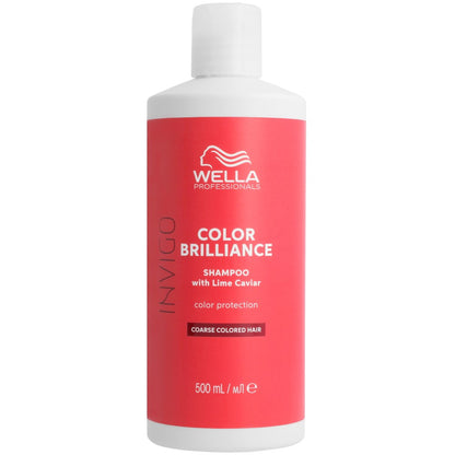 Wella Professionals Invigo Color Brilliance Shampoo Coarse 500 ml - NEU