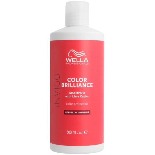 Wella Professionals Invigo Color Brilliance Shampoo Coarse 500 ml - NEU