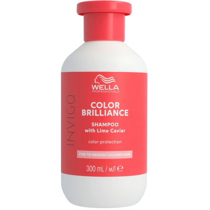 Wella Professionals Invigo Color Brilliance Shampoo Fine 300 ml - NEU