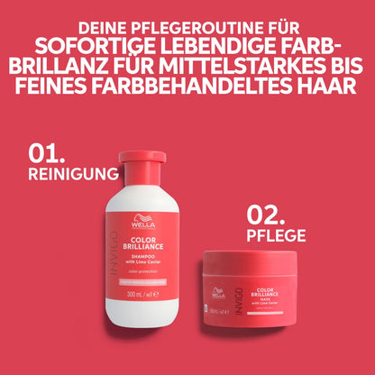 Wella Professionals Invigo Color Brilliance Shampoo Fine 300 ml - NEU