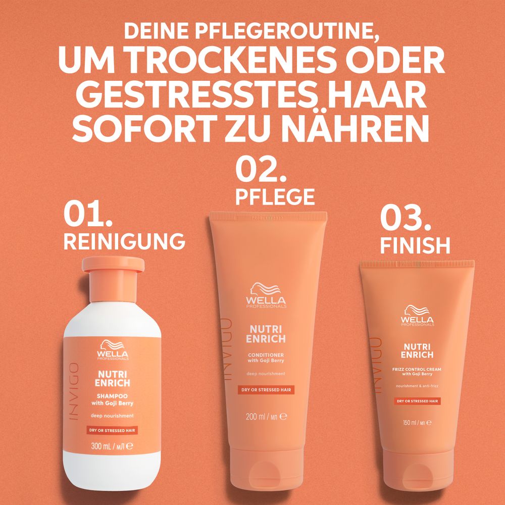 Wella Professionals Invigo Nutri-Enrich Deep Nourishing Set - Shampoo 1000 ml + Conditioner 1000 ml