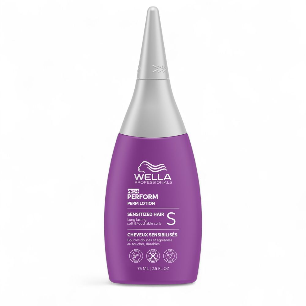 Wella Professionals Pro+ Perform Perm Lotion S 75 ml - für schwer formbares oder kräftiges Haar