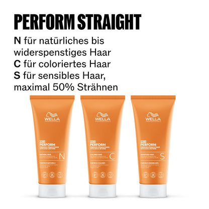 Wella Professionals Pro+ Perform Straightener C 200 ml - für coloriertes & empfindliches Haar