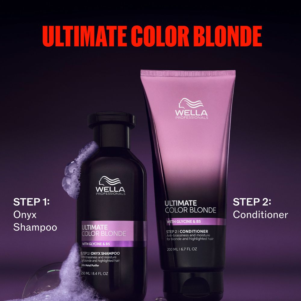 Wella Professionals Ultimate Color Blonde Onyx Shampoo 250 ml
