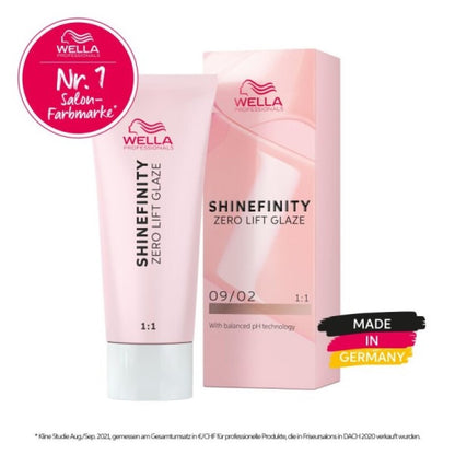 Wella Shinefinity Glaze Haarfarbe 60 ml