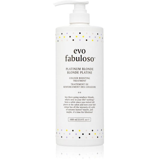 Evo Fabuloso Traitement Booster de Couleur Blond Platine 1000 ml