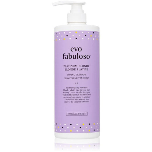 Evo Fabuloso Shampooing Tonifiant Blond Platine 1000 ml
