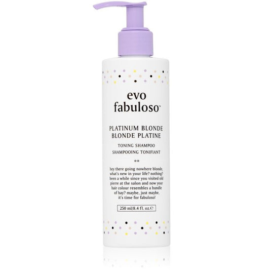 Evo Fabuloso Shampooing Tonifiant Blond Platine 250 ml