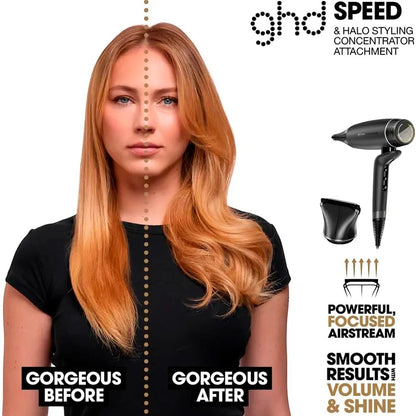 ghd Speed Haartrockner Silberweiß