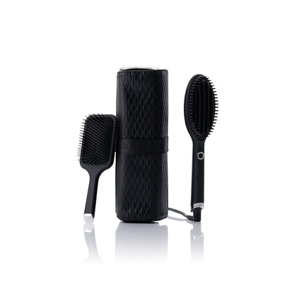 ghd glide Hot Brush - Geschenkset - inklusive Paddle Brush + Tasche