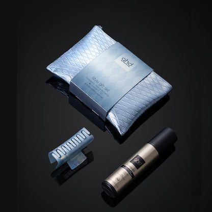 ghd iced Luxe Style Set - bodyguard 120ml + Tasche + Haarklammer