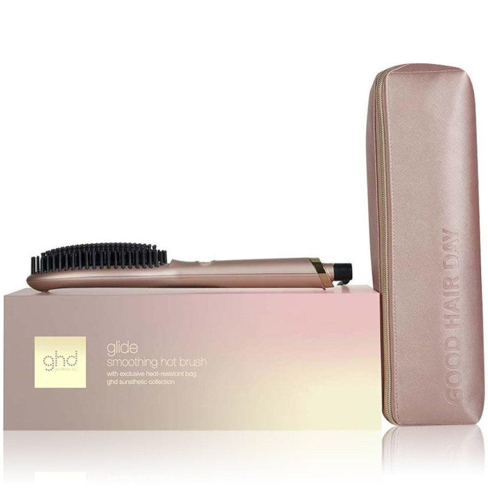 ghd glide Hot Brush sun-kissed bronze