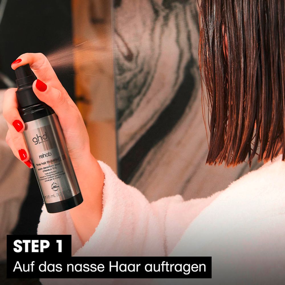 ghd rehab – fine hair thickener 95 ml