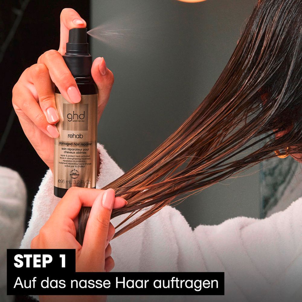 ghd rehab – damaged hair repairer 95 ml